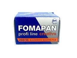 Filme 35mm - Preto E Branco - Fomapan - ISO 200-36 Poses - CAMERA NINJA • PHOTO VIDEO STORE