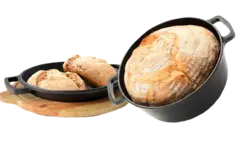 OLLA SARTEN HIERRO HORNO HOLANDES UNICA C/ FUNCION DOBLE USO 6 LTS BRIZOLL - Marian - Todo Organizado