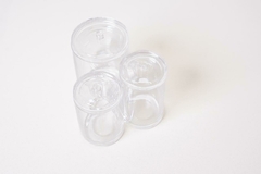 ORGANIZADOR DE ACRILICO “BANUS” CON 3 COMPARTIMIENTOS