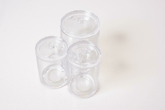 ORGANIZADOR DE ACRILICO “BANUS” CON 3 COMPARTIMIENTOS - Marian - Todo Organizado