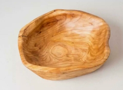 BOWL DE MADERA "CARTAGENA" #6 DECO PROFUNDO CON BORDES UNIFORMES