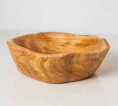 BOWL DE MADERA "CARTAGENA" #6 DECO PROFUNDO CON BORDES UNIFORMES - comprar online