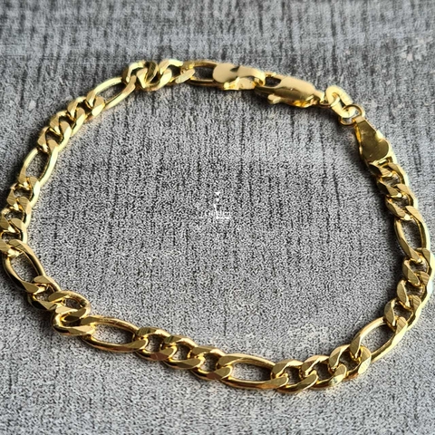 brazalete oro laminado