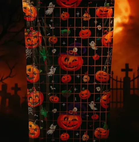 Cortina calabaza halloween - comprar online