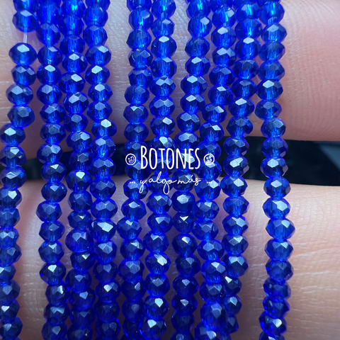 CRISTALITOS - 1MM- PAQUETE X 10 TIRAS (COD: 1663) REDONDO - comprar online