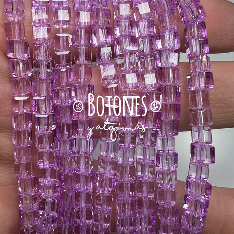 CRISTALITOS - 4MM- PAQUETE X 10 TIRAS (COD: 2951) CUBO