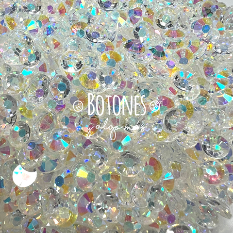 STRASS RESINA- CRISTAL AB - SS10 (2.8mm)x 10000 unid (COD: 1655) NO HOTFIX