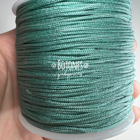 HILO CHINO VERDE AGUA 1 MM - ROLLO 70 MT- (COD: 3012)