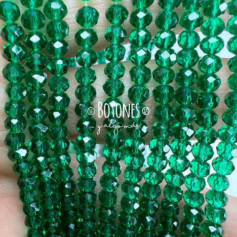 CRISTALITOS - 4X3,5MM- PAQUETE X 10 TIRAS (COD: 3070) REDONDO - comprar online
