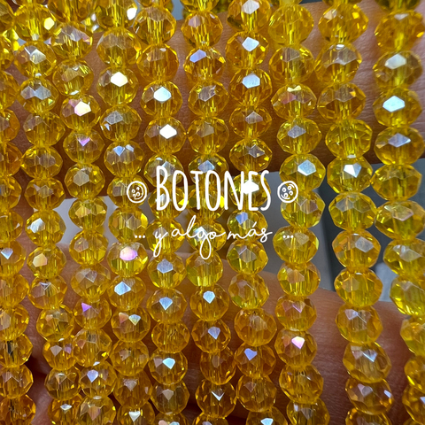 CRISTALITOS - 4X3.5MM- PAQUETE X 10 TIRAS (COD: 2075) REDONDO - comprar online