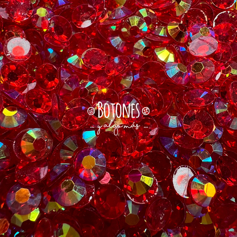STRASS RESINA- ROJO AB- SS20 (4.6mm)(COD: 3002) NO HOTFIX