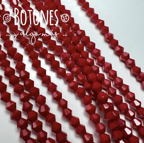 CRISTALITOS - 4X3,5MM- (COD: 2083) BICONO - ROMBO