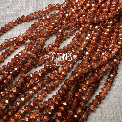 CRISTALITOS - 1MM- PAQUETE X 10 TIRAS (COD: 2070) REDONDO - comprar online