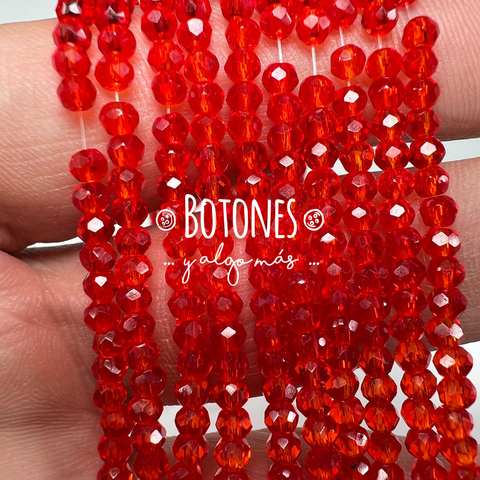 CRISTALITOS - 1MM- PAQUETE X 10 TIRAS (COD: 3104) REDONDO