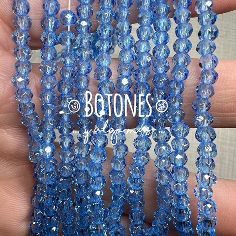 CRISTALITOS - 4X3.5MM- (COD: 2895) REDONDO