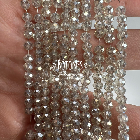 CRISTALITOS - 4X3.5MM- (COD: 2168) REDONDO