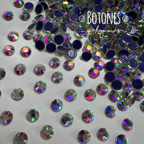 STRASS VIDRIO - CRISTAL AB - SS16 X 1440 UNID (COD: 1651) HOTFIX