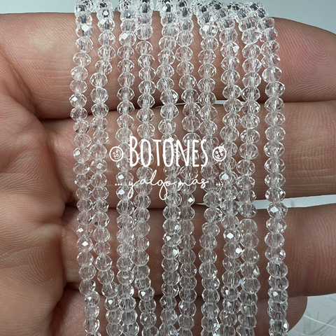 CRISTALITOS - 2X1.5MM- (COD: 2952) REDONDO