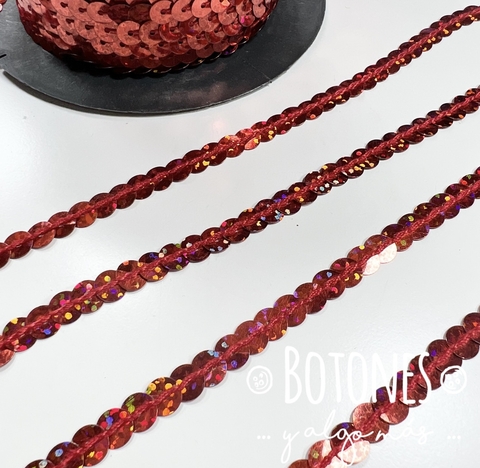 LENTEJUELA 6MM (COD: 2726) LADRILLO