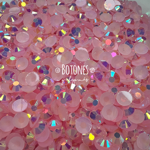 STRASS RESINA- ROSA AB- SS20 (4.6mm)x 2800 unid (COD: 3001) NO HOTFIX