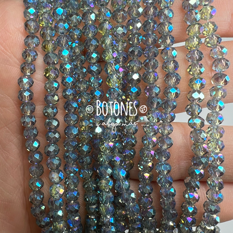 CRISTALITOS - 4X3.5MM- (COD: 2067) REDONDO