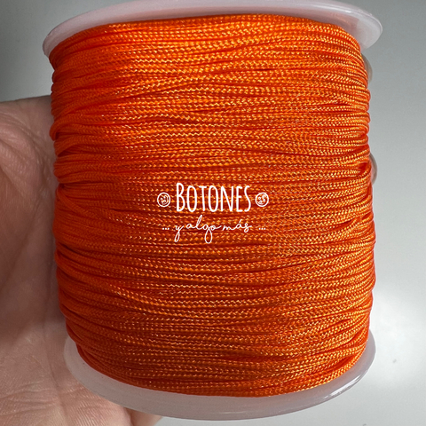 HILO CHINO NARANJA 1 MM - ROLLO 70 MT- (COD: 3008)