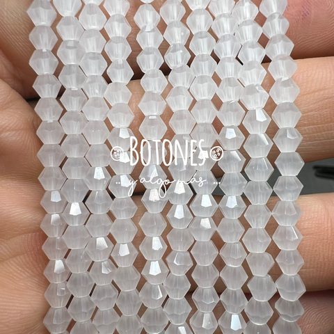 CRISTALITOS - 4X3,5MM-PAQUETE X 10 TIRAS (COD: 2823) BICONO - ROMBO - comprar online