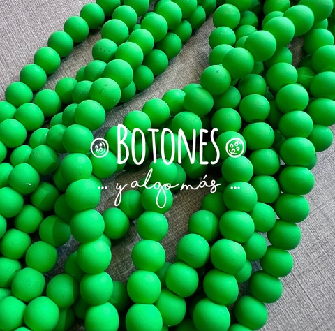 PERLAS DE VIDRIO ENGOMADAS 6MM (COD: 2326)