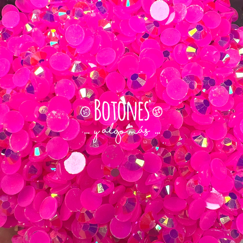 STRASS RESINA- FUCSIA AB- SS20 (4.6mm)(COD: 2964) NO HOTFIX