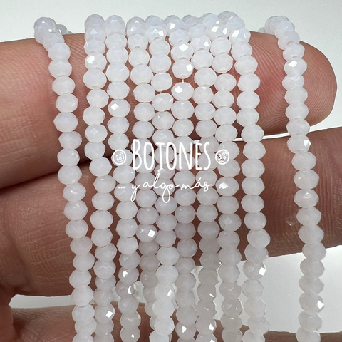 CRISTALITOS - 2X1.5MM- PAQUETE X 10 TIRAS (COD: 2913) REDONDO