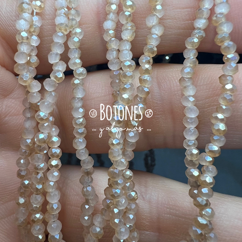 CRISTALITOS - 1MM- PAQUETE X 10 TIRAS (COD: 092) REDONDO - comprar online