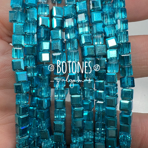 CRISTALITOS - 4MM- (COD: 2950) CUBO