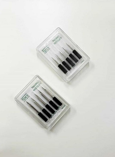 Aguja para pistola etiquetadora