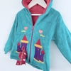 CAMPERA ARMANDO LIO T. 2-3 AÑOS PLUSH CASTILLA TURQUESA - Eme de Mar