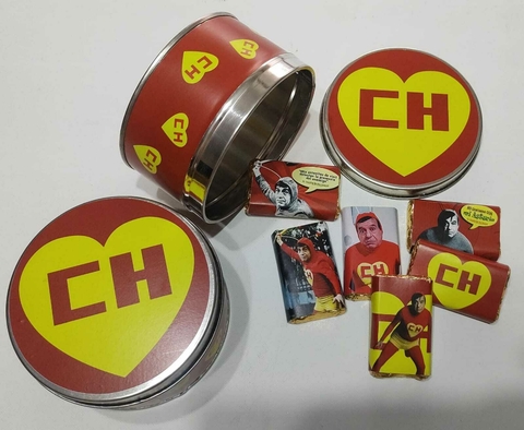 Lata con Chocolates El Chapulin Colorado