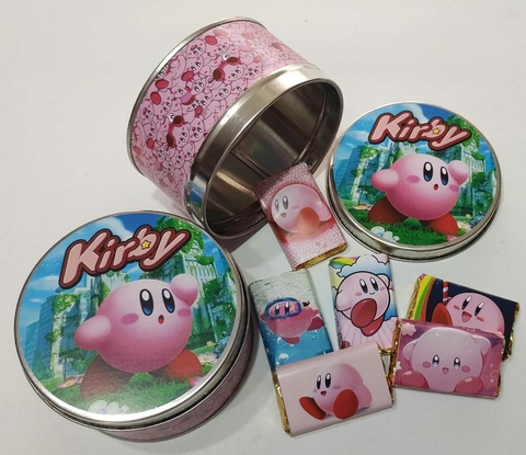 Lata con Chocolates Kirby