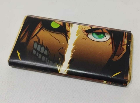 Barra de Chocolate Attack On titan