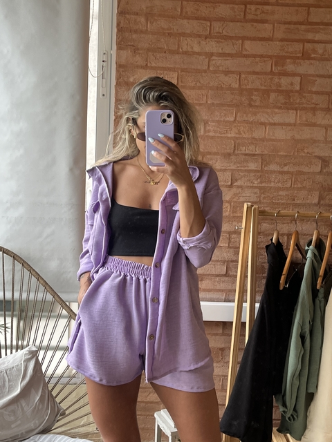 SET Camisa Elvira + Short Antony