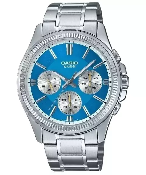 Reloj Casio MTP-1375D-2A2V Clásico Hombre Multifunción