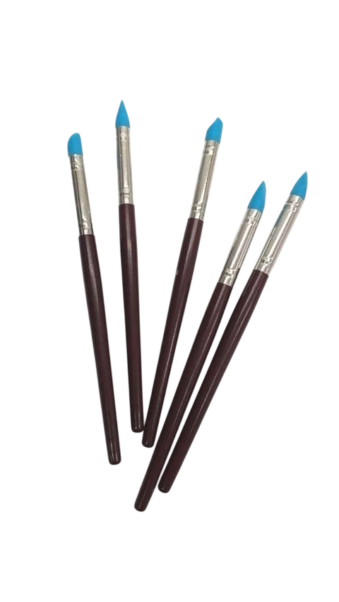 Set Pinceles de Silicona X 5 Grandes - comprar online