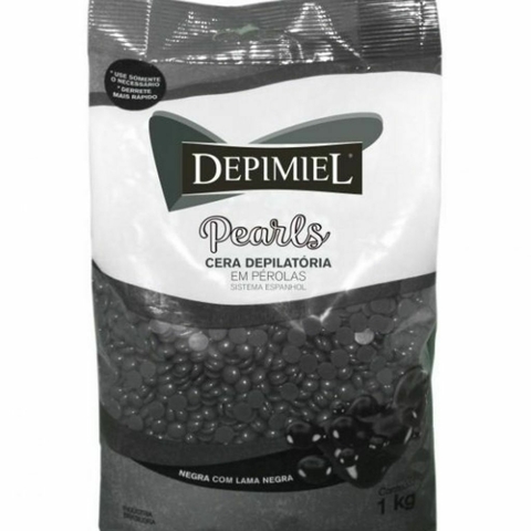 Cera em Perolas - NEGRA de 500g / 1kl