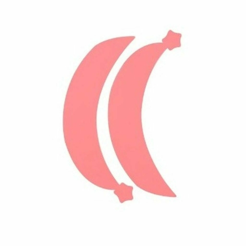 Pad silicone reutilizável Rosa estrelado