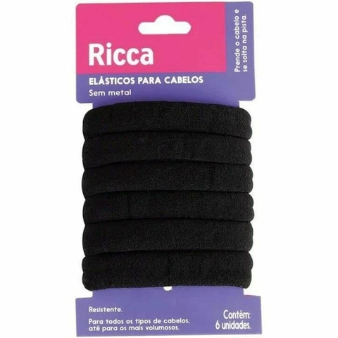 Elástico Grosso 6 Un Black Ricca