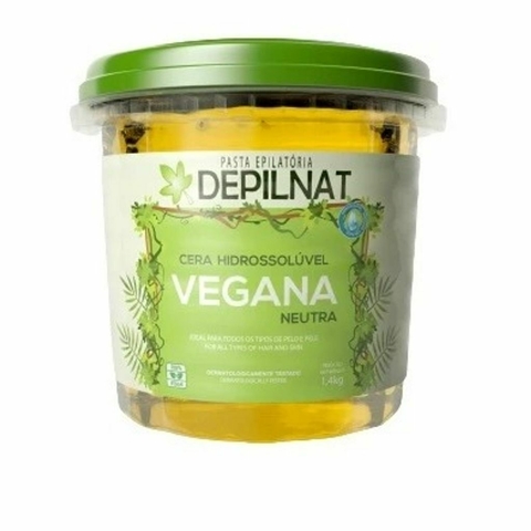 CERA HIDROSSOLÚVEL VEGANA 300G - DEPILNAT