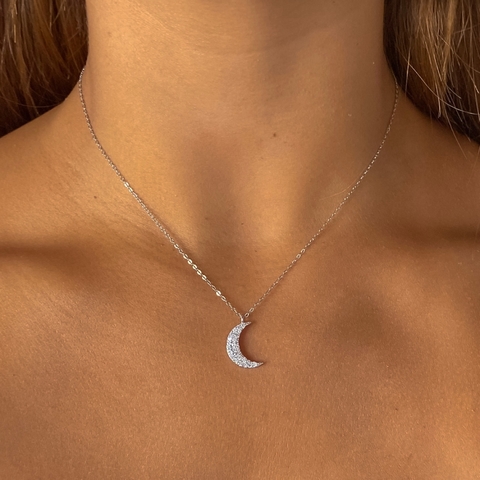 conjunto luna con cubics (cod c309)