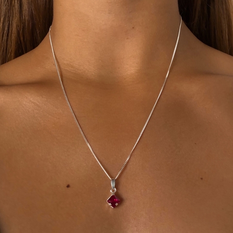 conjunto cubic rombo rojo 50 cm (COD C194)
