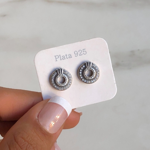 aros tipo pandora con cubics (cod ar288)
