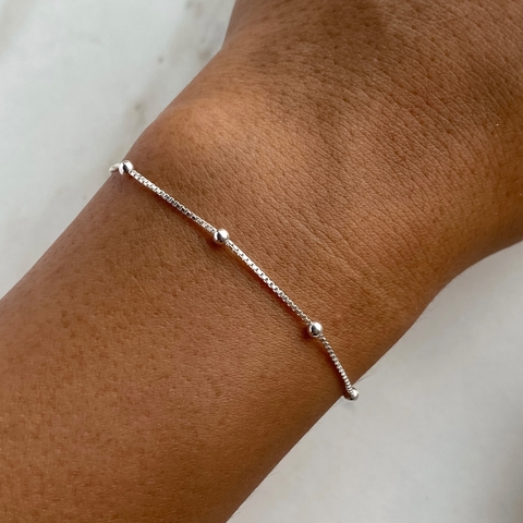 pulsera con bolitas (cod p134)