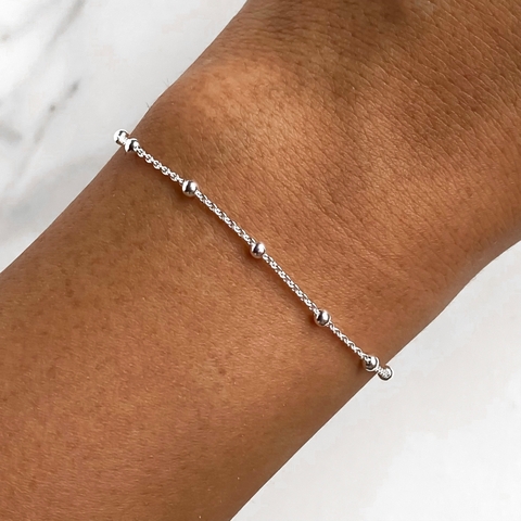 pulsera con bolitas (cod p115)