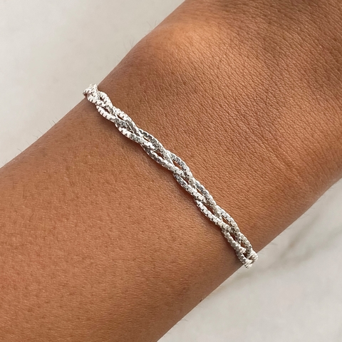 pulsera entrelazada (cod p151)